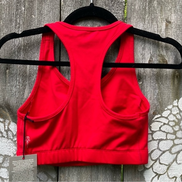 NWT Electric & Rose Izzy Bra in Red - Picture 3 of 8